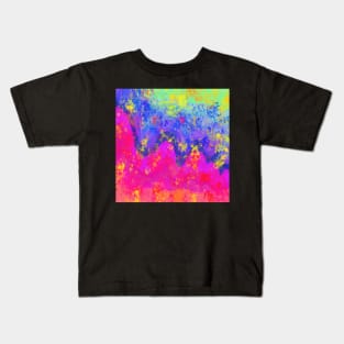 Bright Mountains Abstract Kids T-Shirt